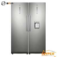 یخچال فریزر دوقلو سام RR60S-RZ60S نقره ای 40 فوت