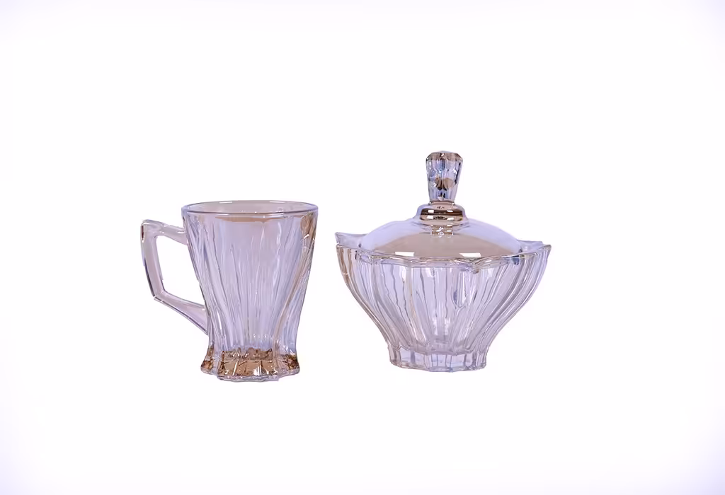 فنجان و قندان کریستال وینوکس