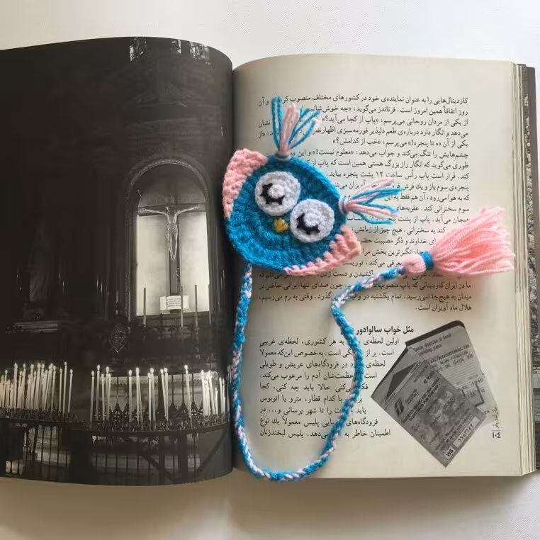 نشانگر کتاب طرح جغد خواب الو