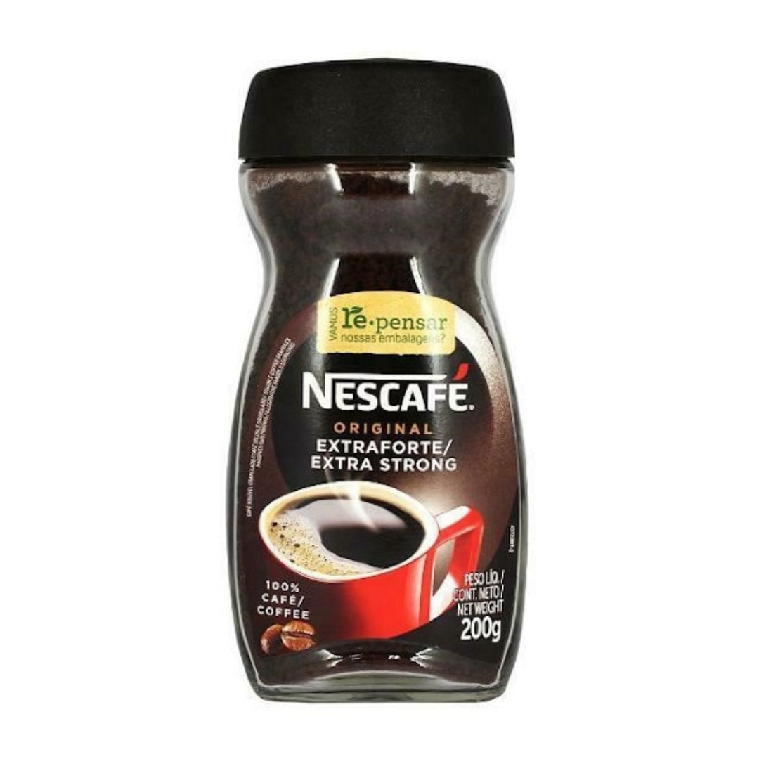 قهوه فوری نسکافه مدل  NESCAFE EXTRAFORTE وزن 200 گرم