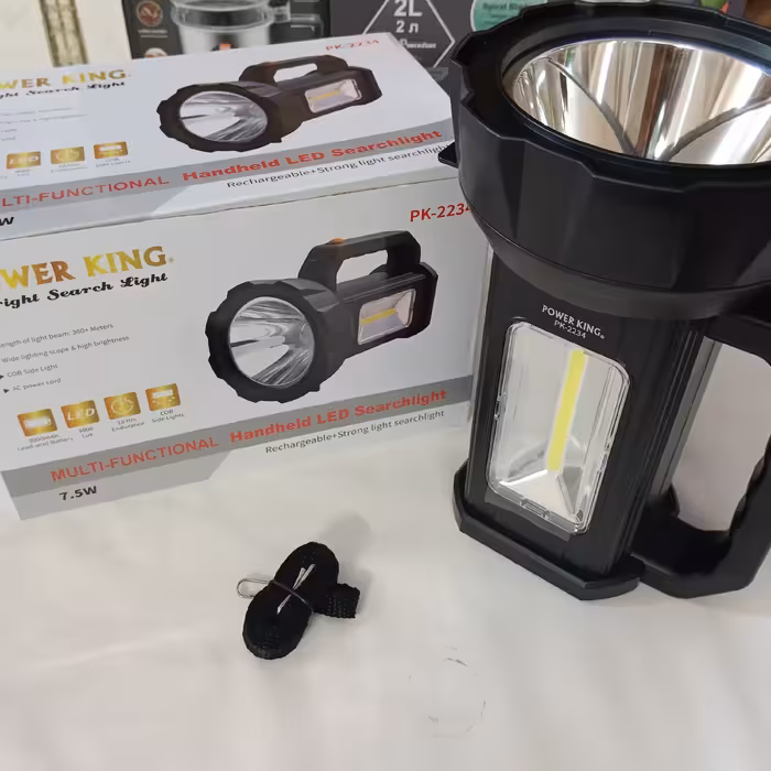 نورافکن دستی پاورکینگ Power king مدل PK-2234 - فروشگاه قشمی شاپ Qeshmishop