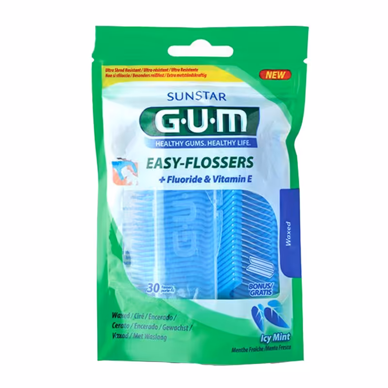 نخ دندان جی یو ام مدل Easy Flossers