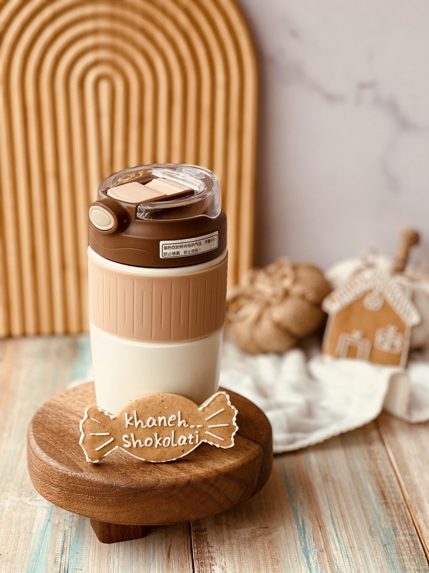 تراول ماگ دو سر دور سیلیکون