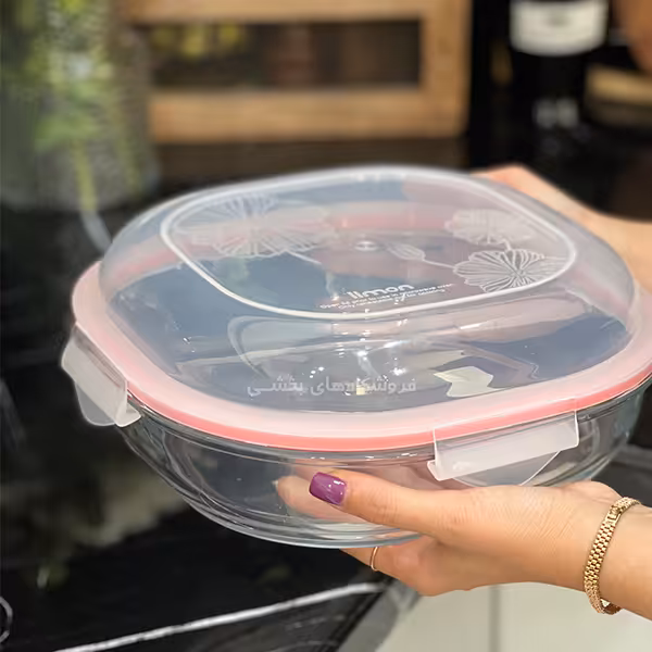 ظرف شيشه اي 2.75ميل ليمون