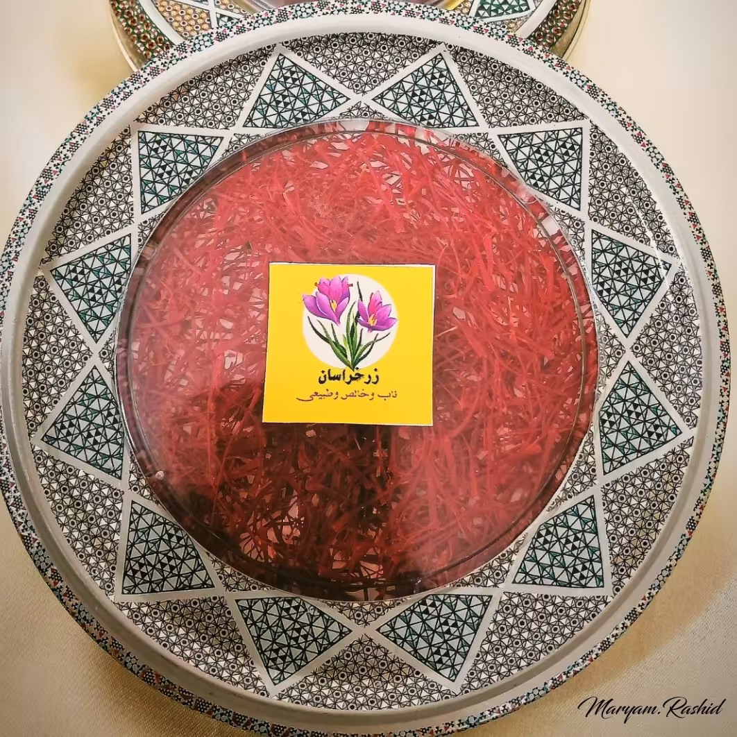 زعفران سرگل دو گرمی خاتم(مستقیم ازکشاورز)