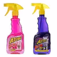 اسپری شیشه پاک کن و اسپری ضد بخار شیشه اتک حجم 500ML