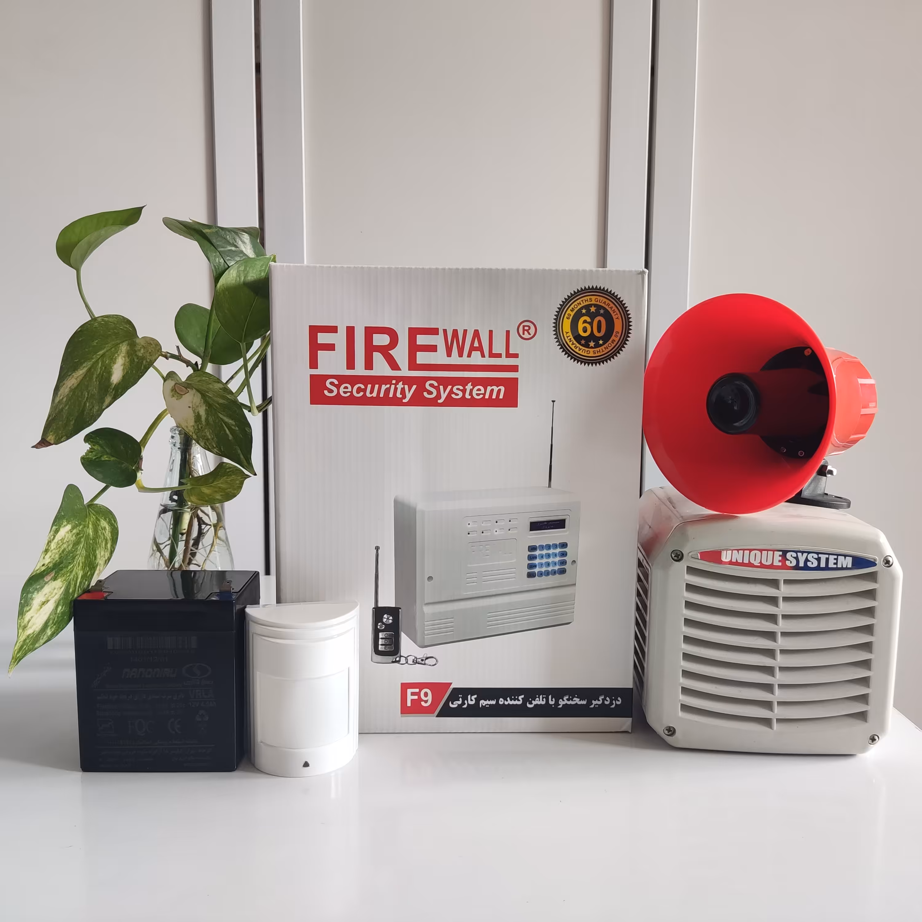 دزدگیر فایروال f9،دزدگیر اماکن،دزدگیر مسکونی،دزدگیر سیمکارتی