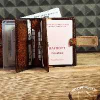 کیف مدارک چرم دست دوز قابل اجرا در رنگها ومدل های مختلف