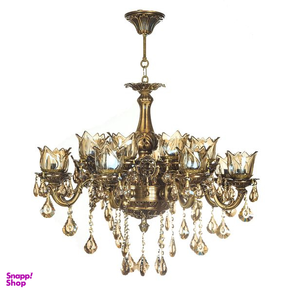 لوستر 16 شعله چشمه نور کد S3559/8+8