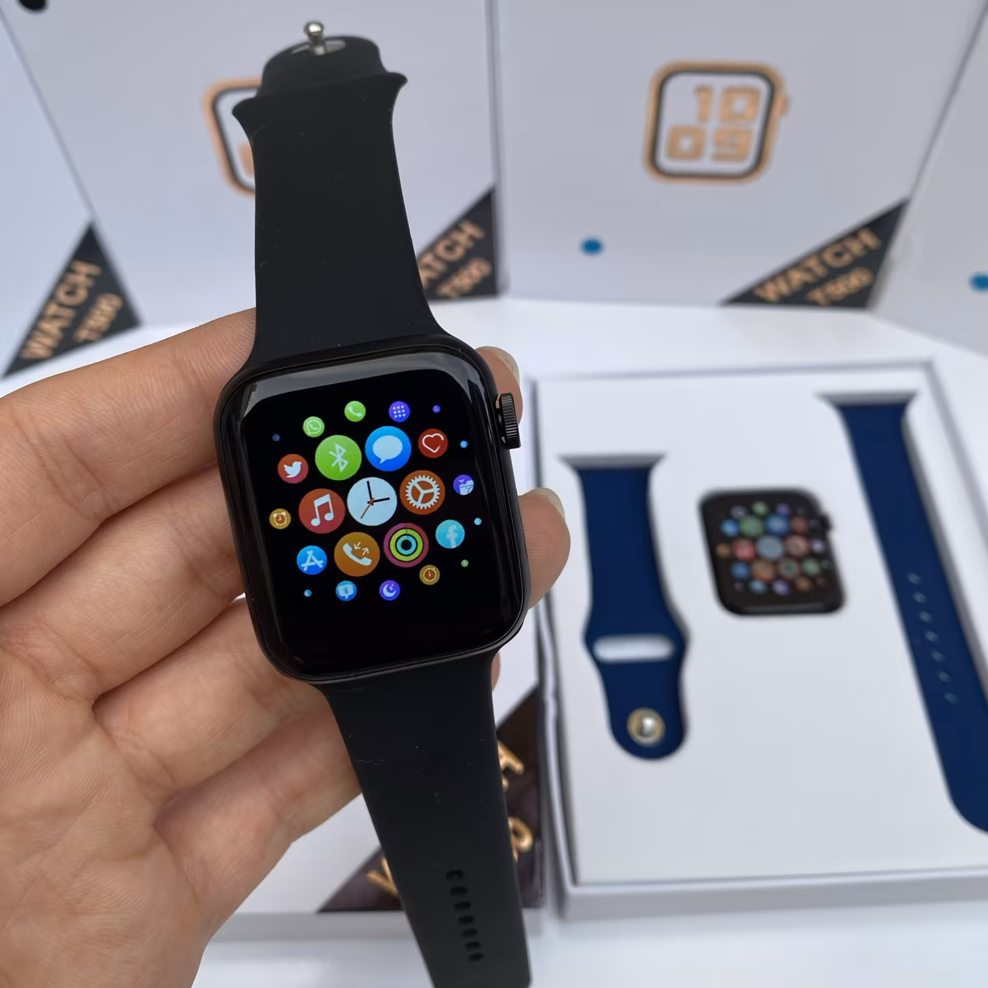 ساعت هوشمند t500 (اپل واچ )