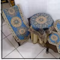 ترمه 5تیکه طرح افشار 