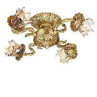 لوستر سینی سقفی لوستر چهار شعله