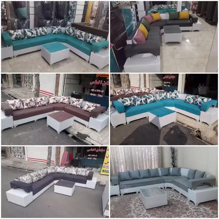 مبل ال دوبل با بیش از 30 رنگ متنوع