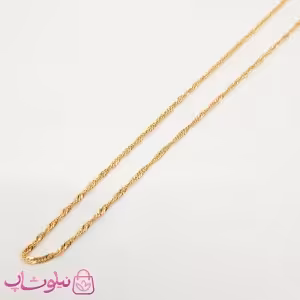 زنجیر گردنبند زنانه ژوپینگ مدل دیسکویی کد 719