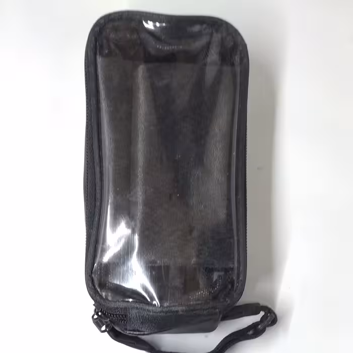 کیف موبایل دوچرخه شیمانو مشکی و آبی با جای هندزفری