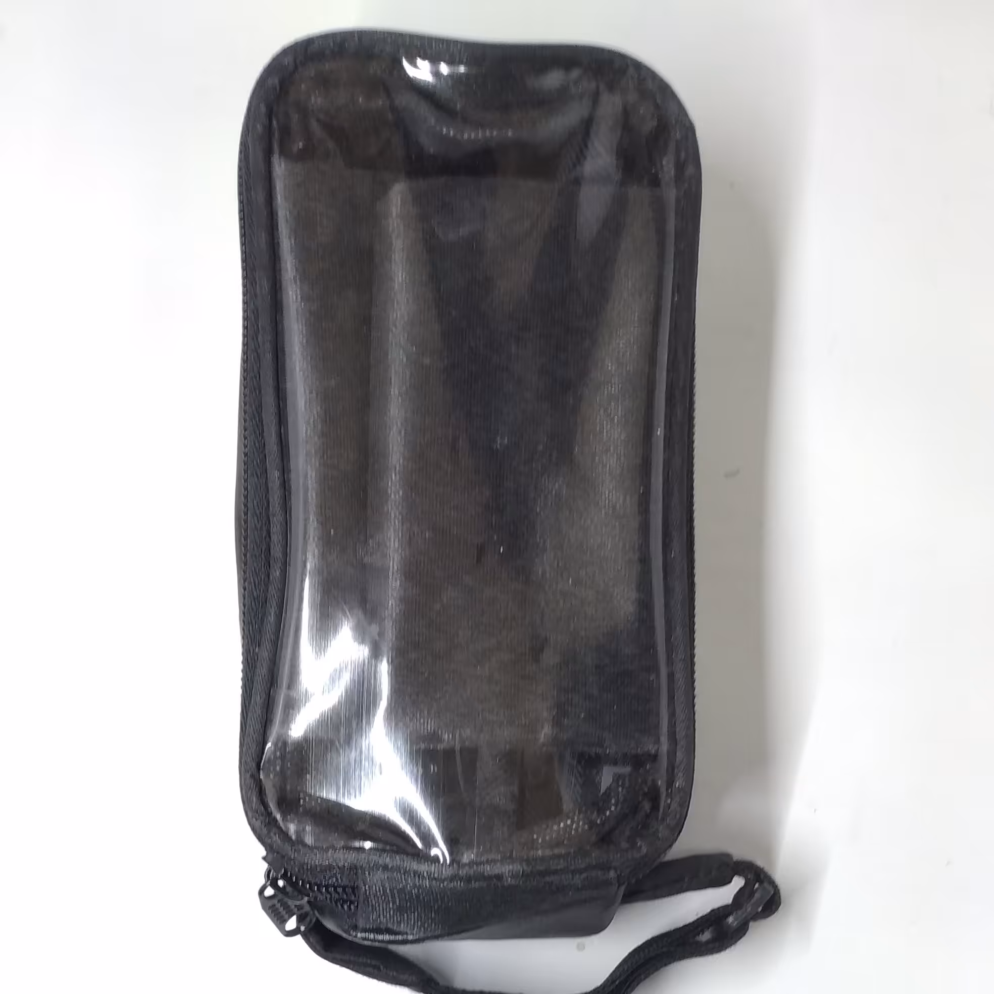 کیف موبایل دوچرخه شیمانو مشکی و آبی با جای هندزفری