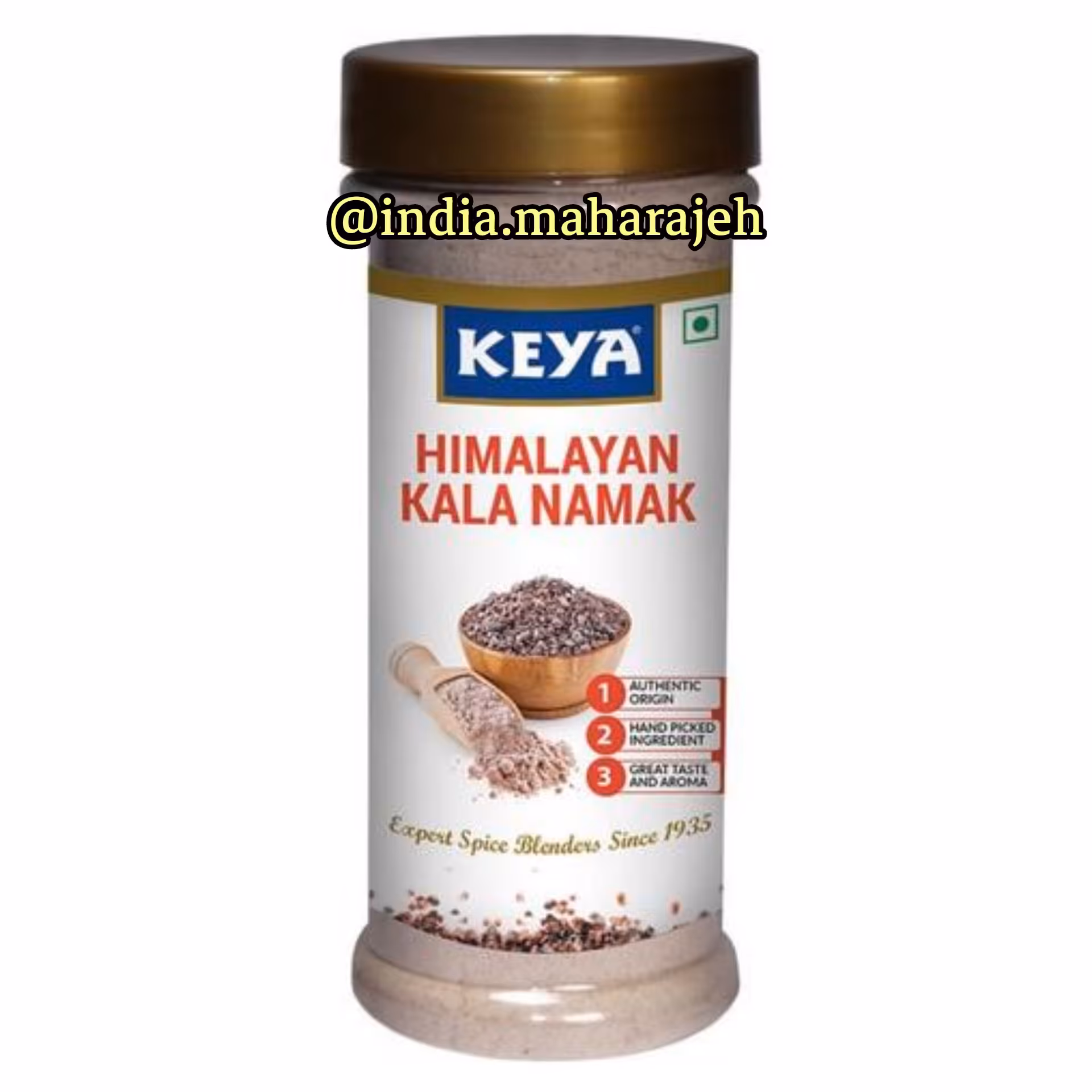 نمک سیاه هندوستان سرشار از کلسیم و مواد معدنی وزن 200 گرم