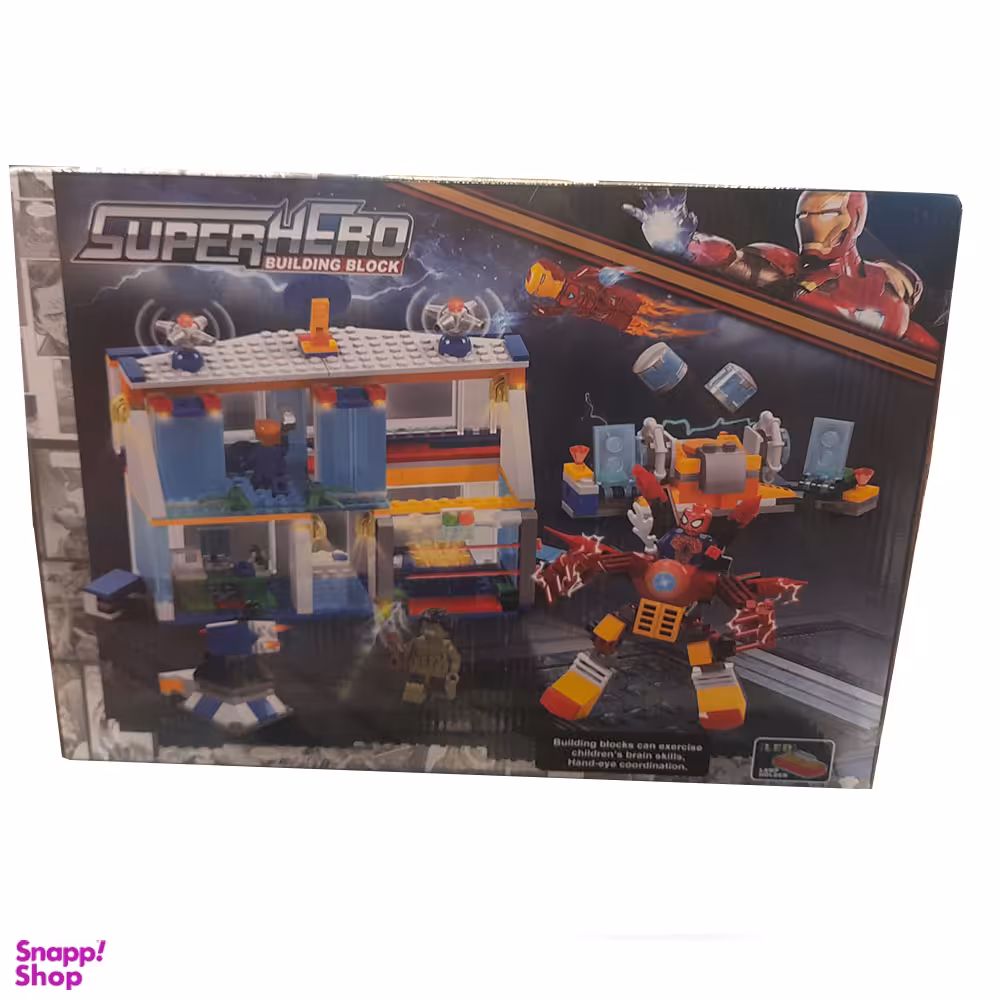 ساختنی ۵۰۴ تکه مدل سوپر هیرو کد 89187