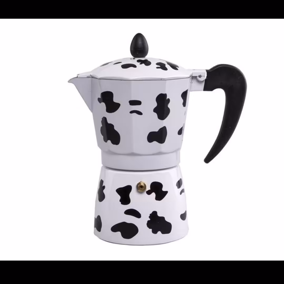 قهوه جوش سه کاپ طرح گاو