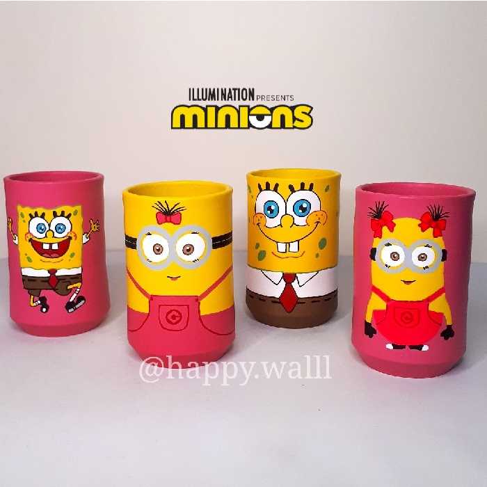 جامدادی رومیزی طرح مینیون(سایز 6در10)