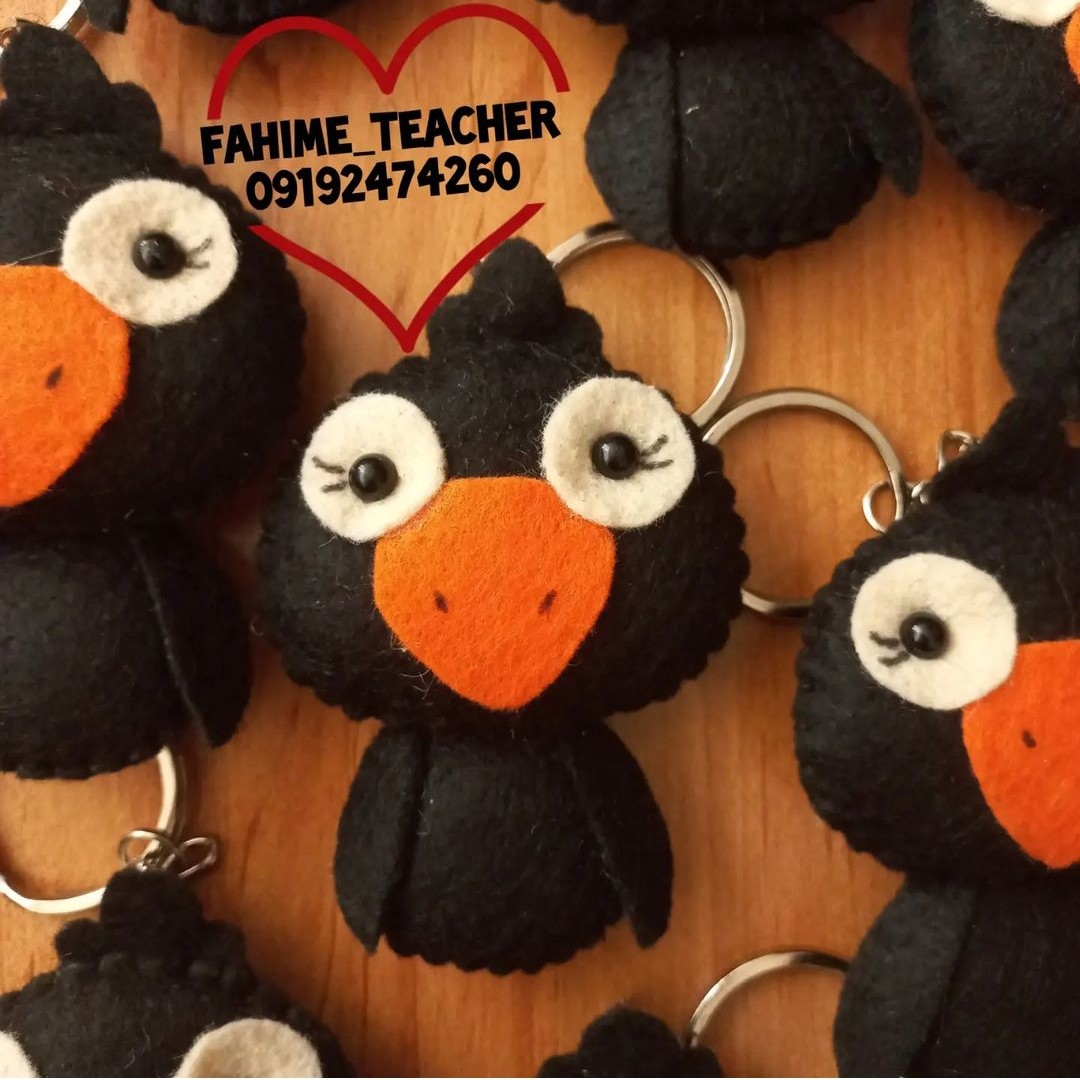 گیفت ویژه آموزش حروف الفبا هدیه جشن آشنایی با نشانه ک مثل کلاغ مدل جاسویچی