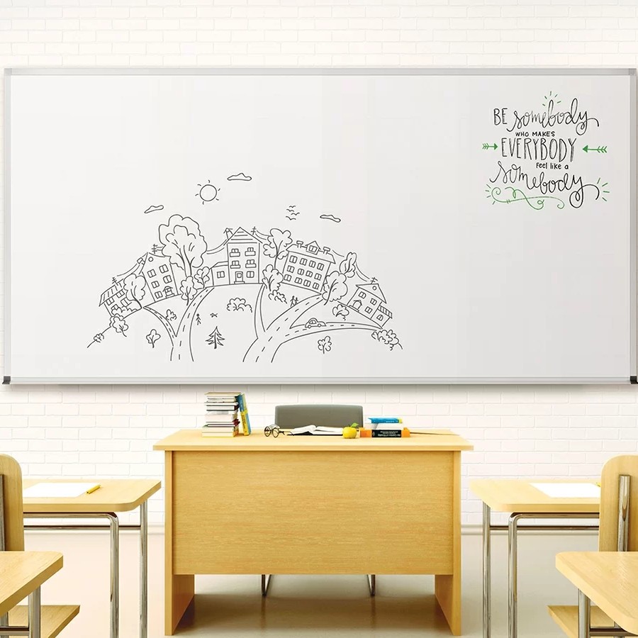 تخته وایت برد مغناطیسی  100 در 80 (پس کرایه)