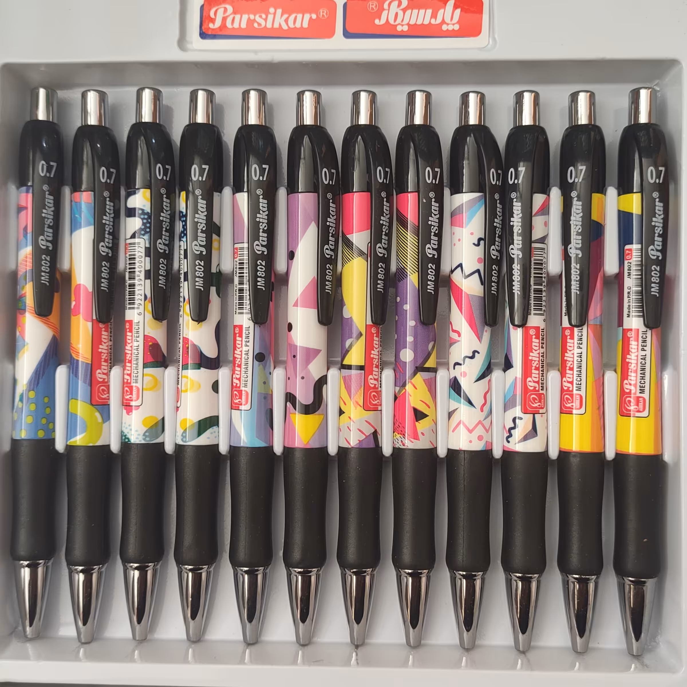 مداد اتود 0.7 گریپدار طرح فانتزی پارسیکار مدل jm 802