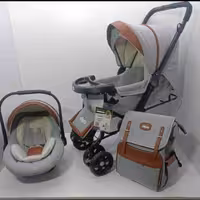 کالسکه چهار تکه چیکو  با اسکلت بنیتا دلیجان 