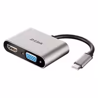 مبدل Type-C به VGA / HDMI دی لینک مدل DUB-V210