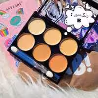 پالت کانتور و کانسیلر  (گریم ) دو دو گرل شماره  02 مناسب زاویه سازی و فرم‌ دهی صورت 