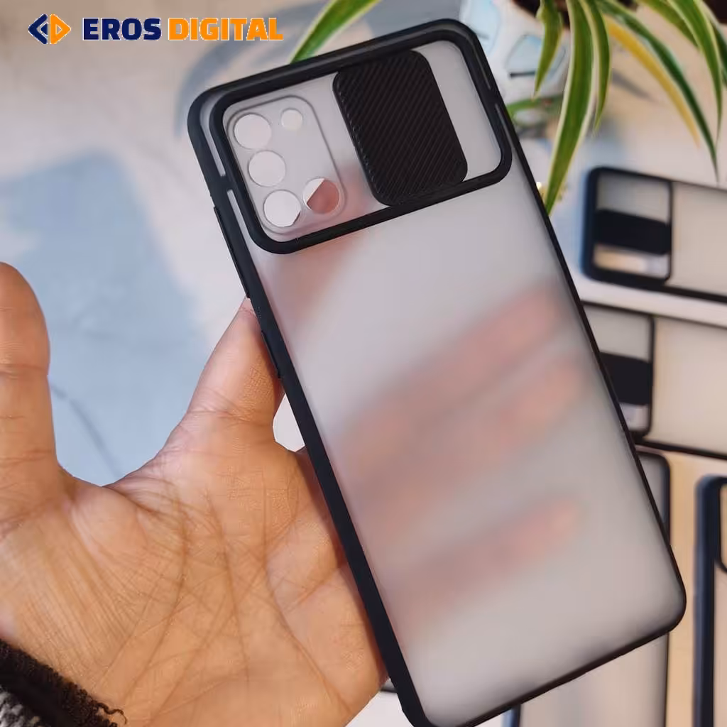 قاب سامسونگ Galaxy A31 مدل محافظ لنز دار پشت مات