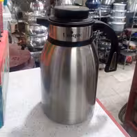 فلاکس استیل یونیک 2لیتر دکمه فشاری