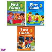 کتاب American English First Friends اثر Susan lannuzzi انتشارات اشتیاق نور سه جلدی
