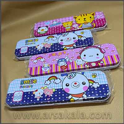 جامدادی فانتزی 2 طبقه فلزی