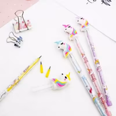 مداد فشنگی طرح یونیکورن