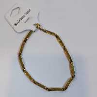 دستبند مدل کبریتی طلایی