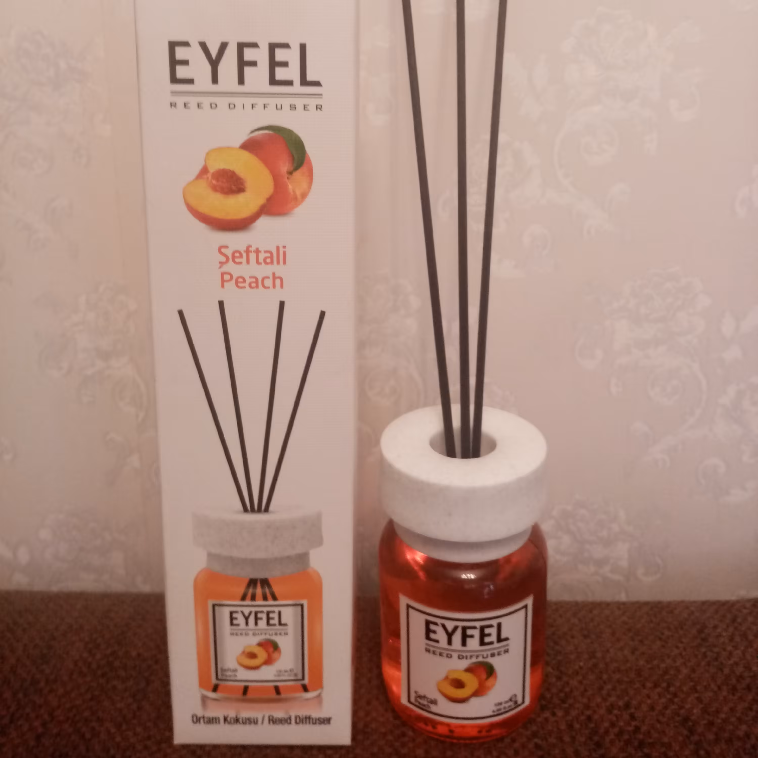 خوشبو کننده ایفل(EYFEL)  با رایحه هلو باحجم120میل