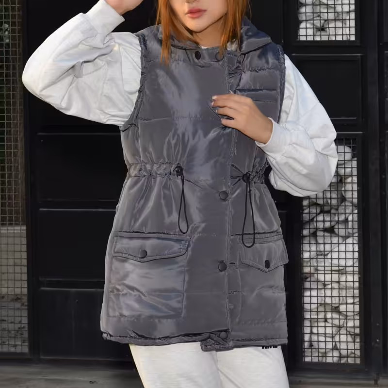 پافر دخترانه دو جیب کد

