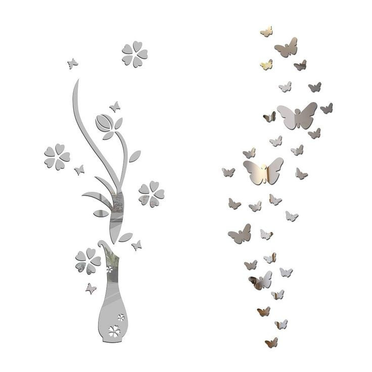 آینه مدل پریناز شاپ مدل گلدان و گل