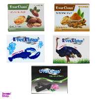 صابون شستشو اورکلین (Ever clean) مدل EVC وزن 65 گرم مجموعه 5 عددی