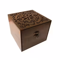 جعبه هدیه چوبی مدل R267