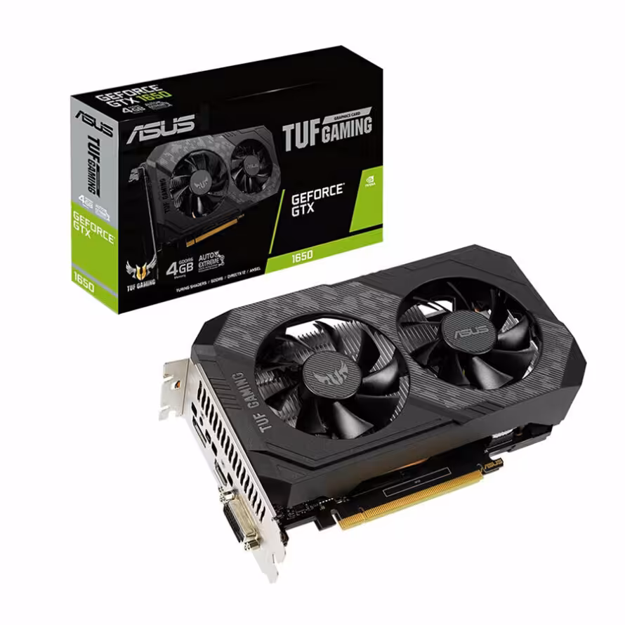 کارت گرافیک ایسوس TUF GTX1650 4GD6 P GAMING