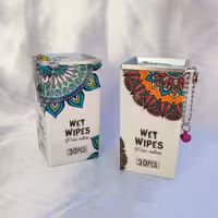 دستمال مرطوب قوطی مکعبی 30عددی 