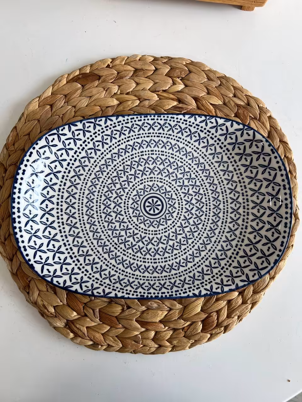 دیس بیضی دنی هوم- طرح ایکس سرمه ای