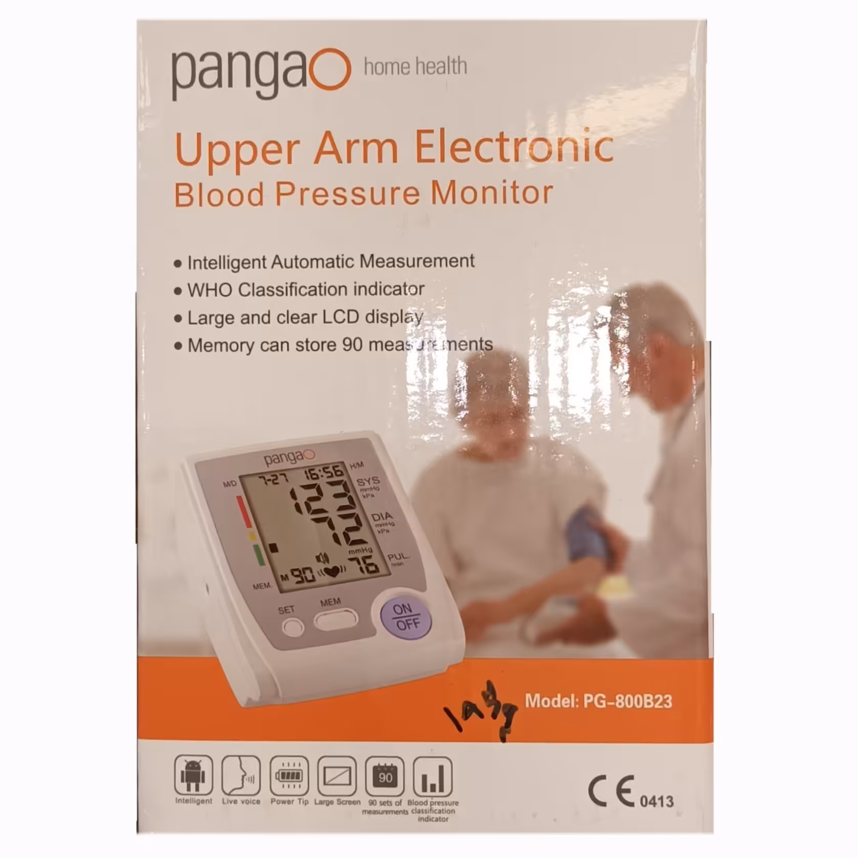 فشارسنج دیجیتال بازویی برندpangaOمدل800b23با دوسال گارانتی