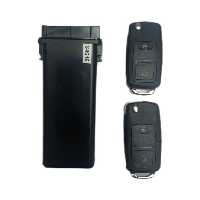 مجوعه کامل ریموت و گیرنده دو  دکمه پژو (طرح تاشو ) 