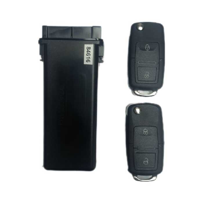 مجوعه کامل ریموت و گیرنده دو  دکمه پژو (طرح تاشو ) 