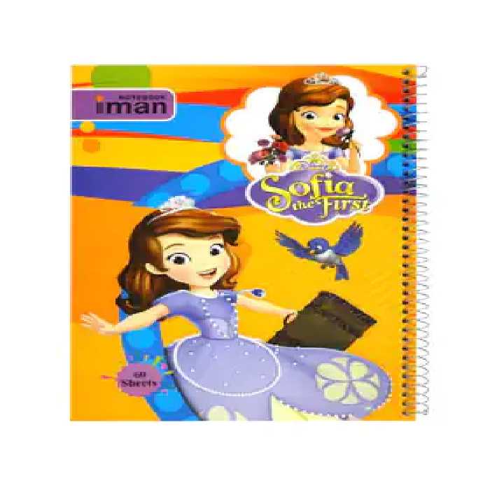 دفتر مشق 60 برگ ایمان طرح کارتونی - چی بخونم