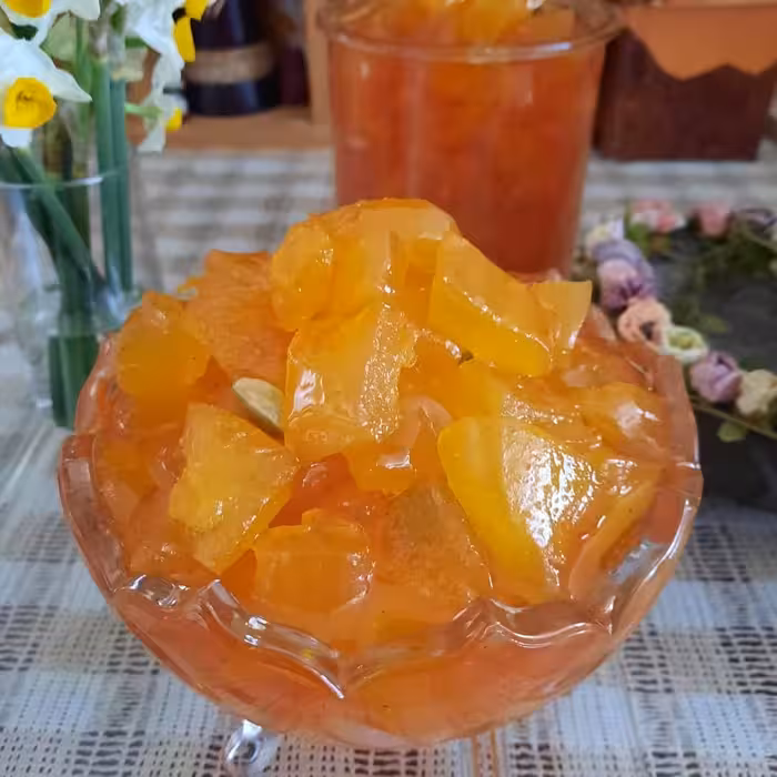 مربای بالنگ خانگی خوش طعم و عط 