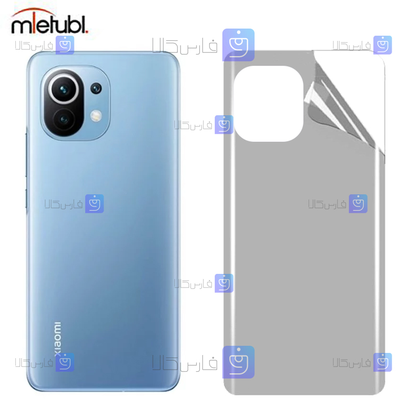 خرید برچسب پشت مات Xiaomi Mi 11 از فارس کالا